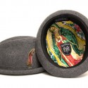 Grey Melton Wool Stroll