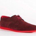 Shofolk Alaric Burgundy Suede