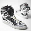 Raf Simons Silver Astranaut Boot