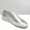 Common Projects Achilles Perforated Low 09 Edition Silver