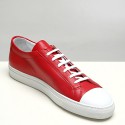 Common Projects Red Cap Toe Low