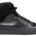 Черные кроссовки KRIS VAN ASSCHE