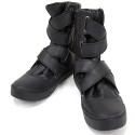 Чёрные кроссовки на липучках Diet Butcher Slim Skin