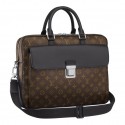 Louis Vuitton Monogram Macassar Soft Briefcase