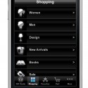 Меню приложения Yoox.com Style Gift Guide для iPhone
