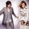 Макс Хёрд и Эмма Уотсон в рекламе Burberry