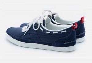 Сникерсы Onitsuka Tiger Carrack синего цвета