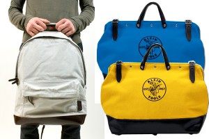 Слева-направо: Property Of Lex Work Pack, Klein Canvas Tool Bag