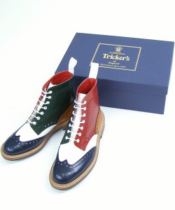 Многоцветные ботинки Tricker's