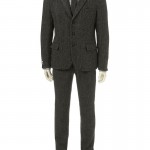 Серый мужской костюм из твида, Harris Tweed x Topman