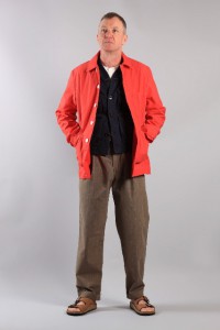 Мужская куртка, кардиган и брюки, Universal Works