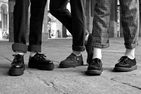 Мужские ботинки криперы от британского производителя  George Cox