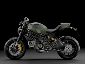 Мотоцикл Ducati Monster x Diesel (вид сбоку)
