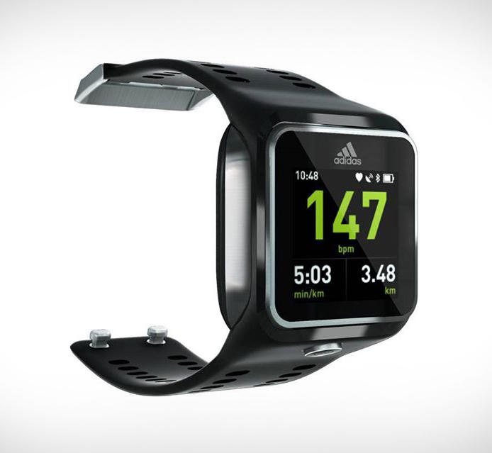 Спортивные часы для занятий бегом adidas miCoach Smart Run